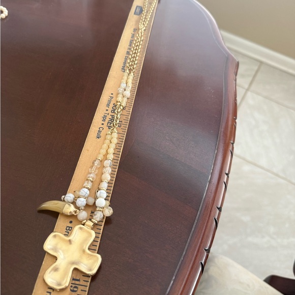 Chicos Cross Necklace - Picture 2 of 2